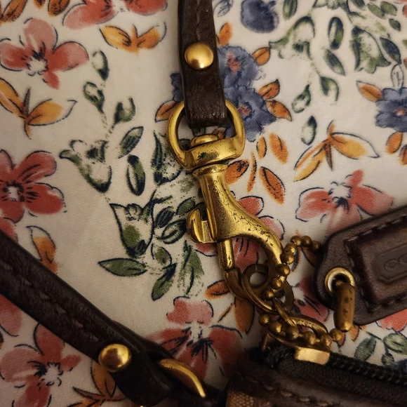 Coach Small Leopard Print Wristlet - Picture 5 of 12